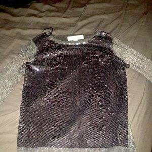 Women Madison Grey Shirt (Long Sleeve)